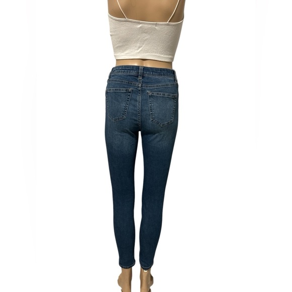 George Women's Dark Wash Skinny Jeans - Picture 3 of 4